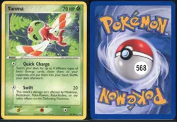 Yanma 28/109 Rare Team Rocket Returns Pokemon NM - Image 1