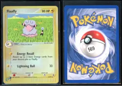 Flaaffy 27/97 Reverse Holo Uncommon Dragon Pokemon NM - Image 1