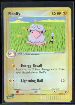 Flaaffy 27/97 Reverse Holo Uncommon Dragon Pokemon NM - Image 2
