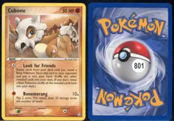 Cubone 51/109 Common Team Rocket Returns Pokemon NM - Image 1