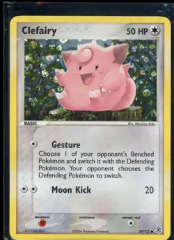 Clefairy 59/112 Reverse Holo Common FireRed & LeafGreen Pokemon NM - Image 2
