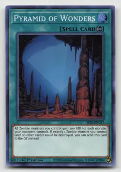 Yugioh Pyramid of Wonders Super Rare SESL-EN057 NM - Image 1