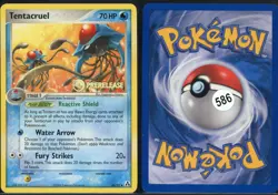 Tentacruel 45/92 PRERELEASE Uncommon Legend Maker Pokemon NM - Image 1
