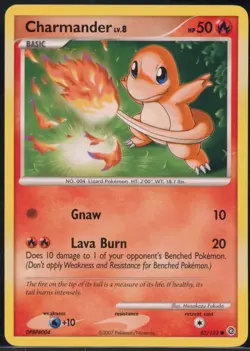 Charmander 82/132 Common Secret Wonders Pokemon NM - Image 2