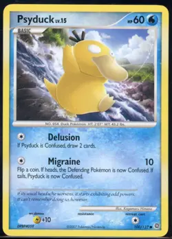Psyduck 100/132 Common Secret Wonders Pokemon NM - Image 2