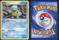 Ditto 64/113 Common Delta Species Pokemon NM - Image 1