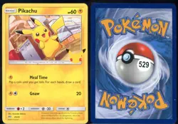 Pikachu 25/25 McDonald's Collection 2021 Pokemon NM - Image 1