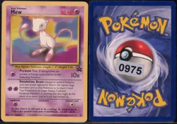 Mew 8/53 Promo Wizards Black Star Promos Pokemon MP - Image 1
