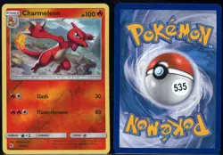 Charmeleon 8/68 Reverse Holo Uncommon Hidden Fates Pokemon NM - Image 1