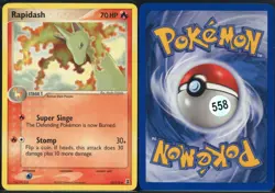 Rapidash 52/113 Uncommon Delta Species Pokemon NM - Image 1