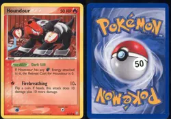 Houndour 60/109 Common Team Rocket Returns Pokemon NM - Image 1