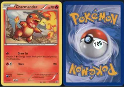 Charmander 17/113 Common Legendary Treasures Pokemon NM - Image 1