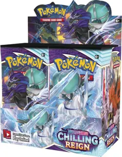 Pokemon TCG Sword and Shield Chilling Reign Booster Box - Image 1