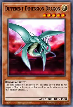 Different Dimension Dragon DPKB-EN014 Yu-Gi-Oh! - Image 1