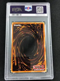 Yugioh 2003 Beta The Magnet Warrior DOR-002 PSA 9 Secret Rare - Image 2