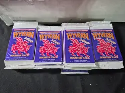 VTG 1994 WYVERN Limited Edition CCG Trading Card Game Booster Pack Lot x28 - Image 1
