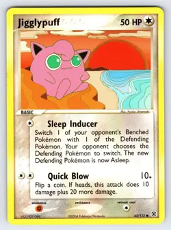Jigglypuff 65/112 2004 EX FireRed & LeafGreen Pokemon Card TCG Nintendo - Nm - Image 1