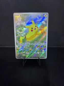 Pikachu 088 Sv: Scarlet & Violet Promo Cards Illustrator Rare Holo NM - Image 1