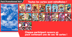 Dragon Ball Super Card Game - Expansion Promo Pack Vol. 1 - French Version - Image 1