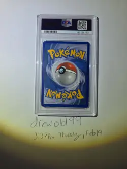 Alakazam Gold Star 2006 Pokemon TCG Holo Rare Card 99/100 DOUBLE SWIRL! - Image 2