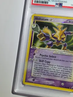 Alakazam Gold Star 2006 Pokemon TCG Holo Rare Card 99/100 DOUBLE SWIRL! - Image 5
