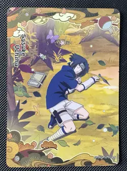 Naruto Kayou Sasuke Uchiha SE NRSA01-001L5 Heaven Scroll Rare Card - Image 1