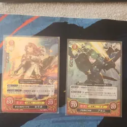 Nintendo Intelligent Systems Fire Emblem Cipher Celica Alm 2 Japanese Cards - Image 1