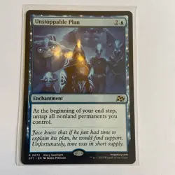 MTG: Aetherdrift - Unstoppable Plan - Rare - 0072 NM - Image 1