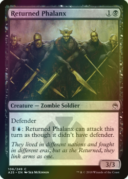 MTG Returned Phalanx Foil ** Masters 25 ** English (NM) - Image 1