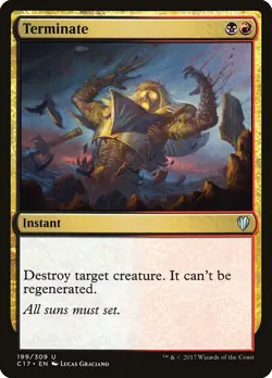 MTG Terminate ** Commander 2017 ** English (MP) - Image 1
