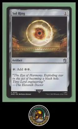 Universes Beyond: Doctor Who #245 Sol Ring - Image 1