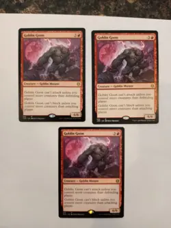 MTG Goblin Goon Jumpstart 326 Regular Rare NM X3 - Image 2