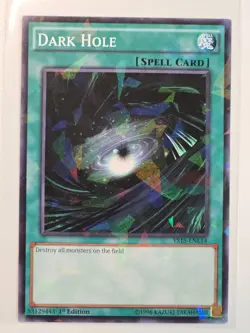 Yu-Gi-Oh! Dark Hole YS15-ENL14 1st Edition Shatterfoil NM - Image 1