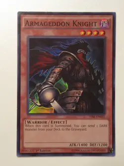 Armageddon Knight THSF EN035 Super Rare 1st NM Edition Yugioh! - Image 1