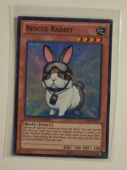 Yugioh Rescue Rabbit CT09-EN015 Super Rare Limited Edition NM - Image 1