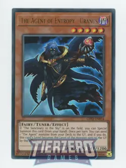 Yugioh The Agent of Entropy - Uranus GFP2-EN054 Ultra Rare 1st Edition Near Mint - Image 1
