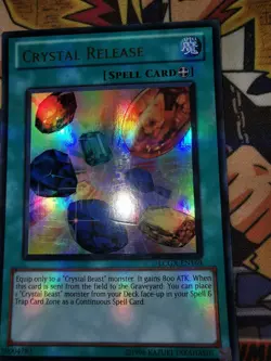 Crystal Release lcgx-en169 Unltd Ed (LP) Ultra Rare Yu-Gi-Oh! - Image 2