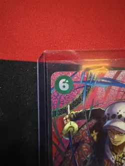 Bandai One Piece CCG Trafalgar Law OP13-031 SP Blocker Character Card English - Image 3
