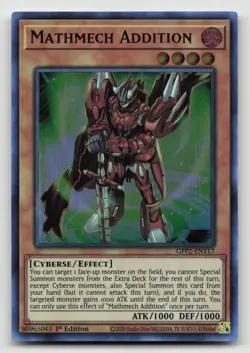 Yugioh Mathmech Addition Ultra Rare GFP2-EN117 NM - Image 1