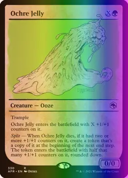 MTG Ochre Jelly (330/518) Adventures in the Forgotten Realms LP FOIL - Image 1