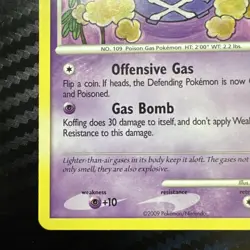 Koffing 68/111 Rising Rivals Regular - Pokemon Card LP+ - Image 4