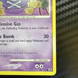 Koffing 68/111 Rising Rivals Regular - Pokemon Card LP+ - Image 5