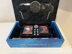Mega Charizard Ex UPC Play Mat, Dice, Coin & Deck Box Pokemon TCG Accessories - Image 1