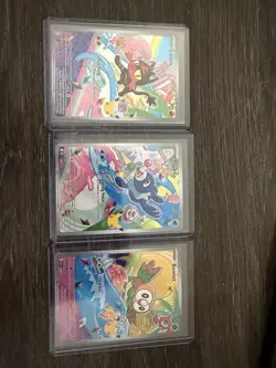 Pokemon TCG First Partner Collection Rowlett Litten Popplio 045 044 043 NM Gen 7 - Image 1