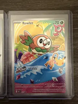 Pokemon TCG First Partner Collection Rowlett Litten Popplio 045 044 043 NM Gen 7 - Image 4