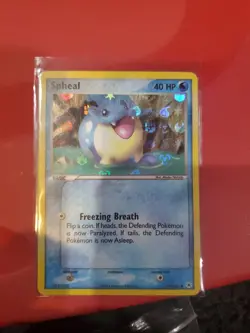 Pokemon 2004 TCG EX Hidden Legends Spheal Reverse Holo Card 74/101 - Image 1