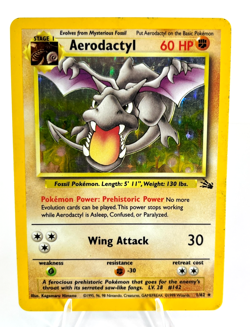 Aerodactyl 1/62 - Fossil - Holo - Pokemon - DMG - Image 1