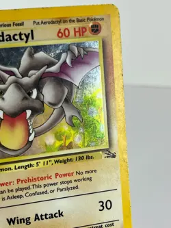 Aerodactyl 1/62 - Fossil - Holo - Pokemon - DMG - Image 3