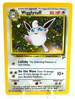 Wigglytuff 19/130 - Base Set 2 - Holo - Pokemon - LP - Image 1