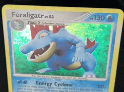 Pokemon TCG Feraligatr 8/123 Diamond & Pearl Mysterious Treasures Holo LP - Image 5